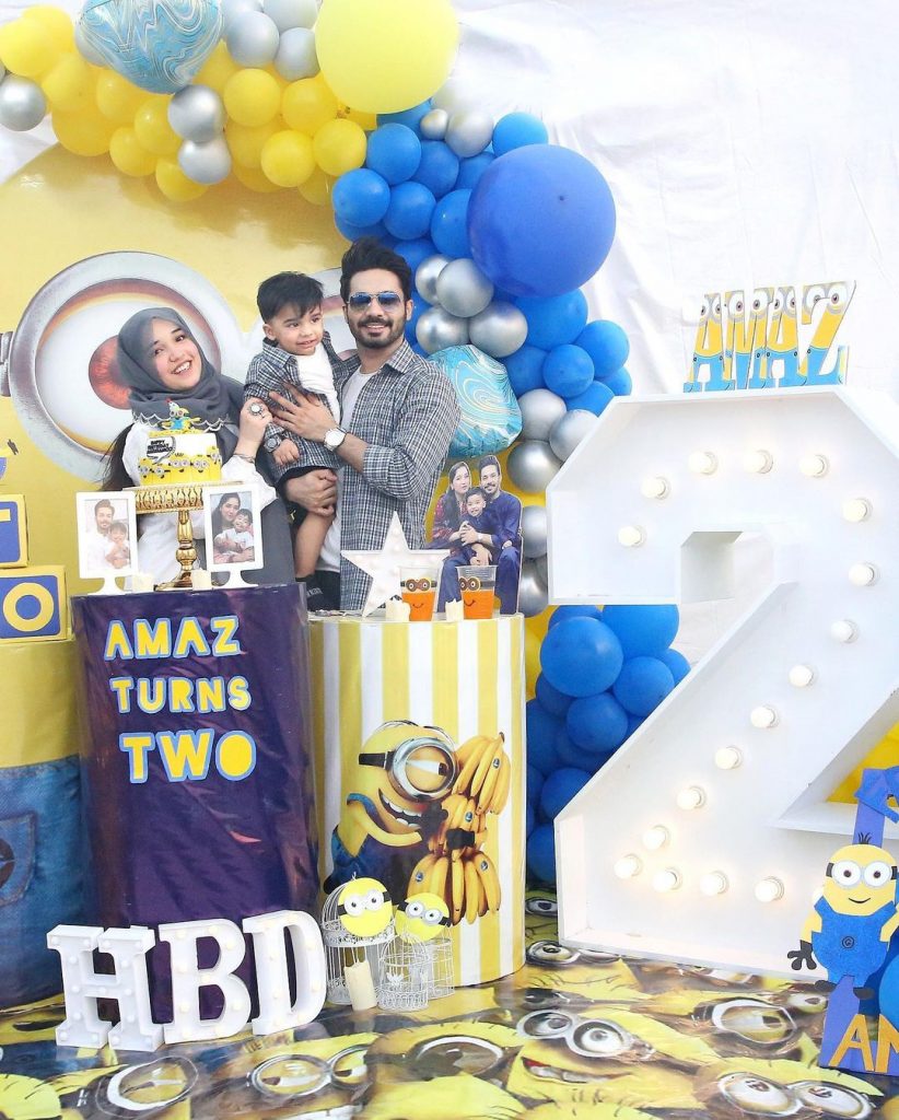 Ayaz Samoo's Son Turned Two - Beautiful Birthday Pictures