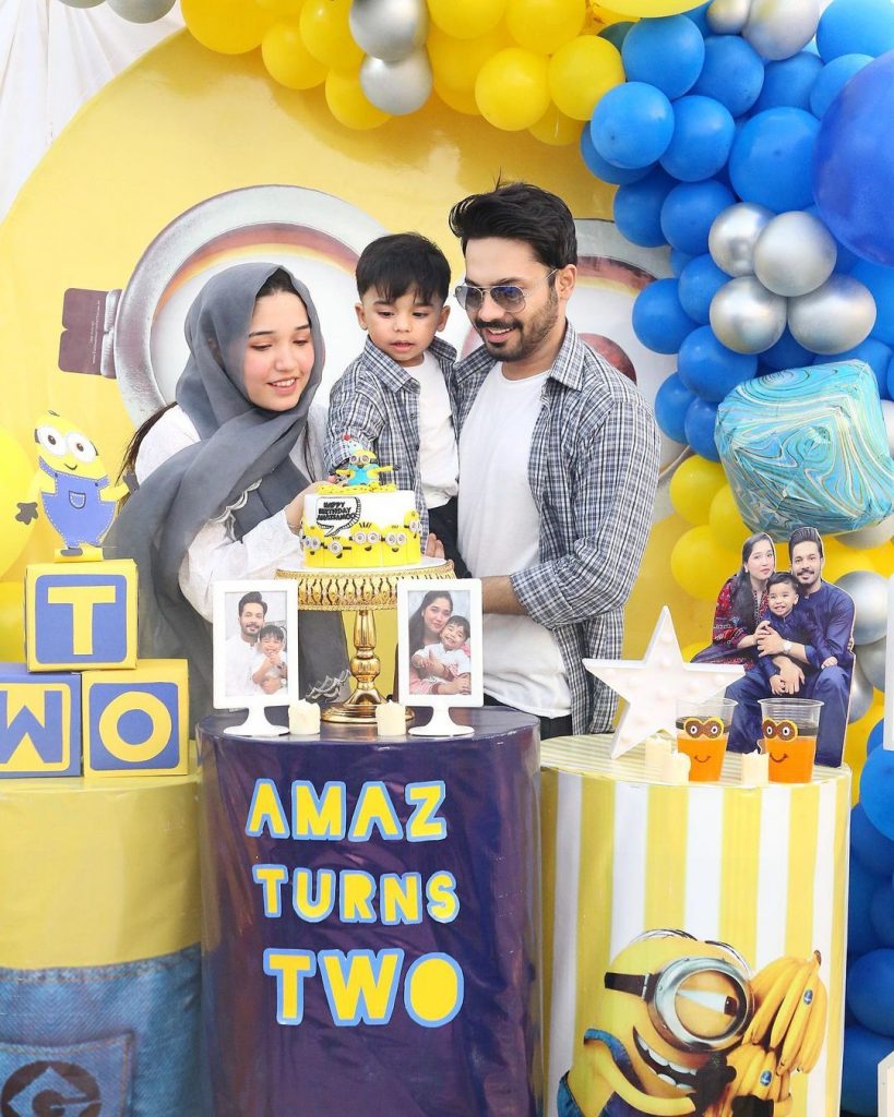 Ayaz Samoo's Son Turned Two - Beautiful Birthday Pictures