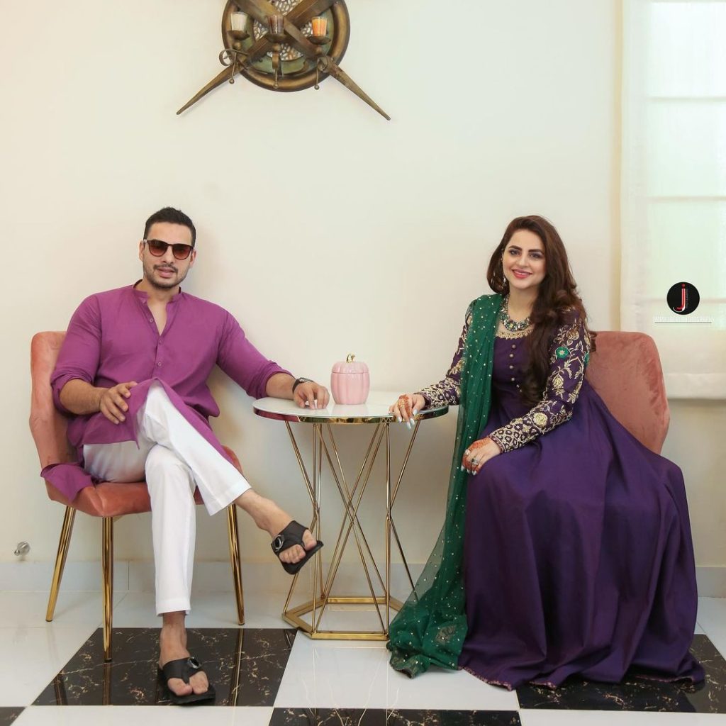 Kanwar Arsalan And Fatima Effendi Eid Pictures 2021