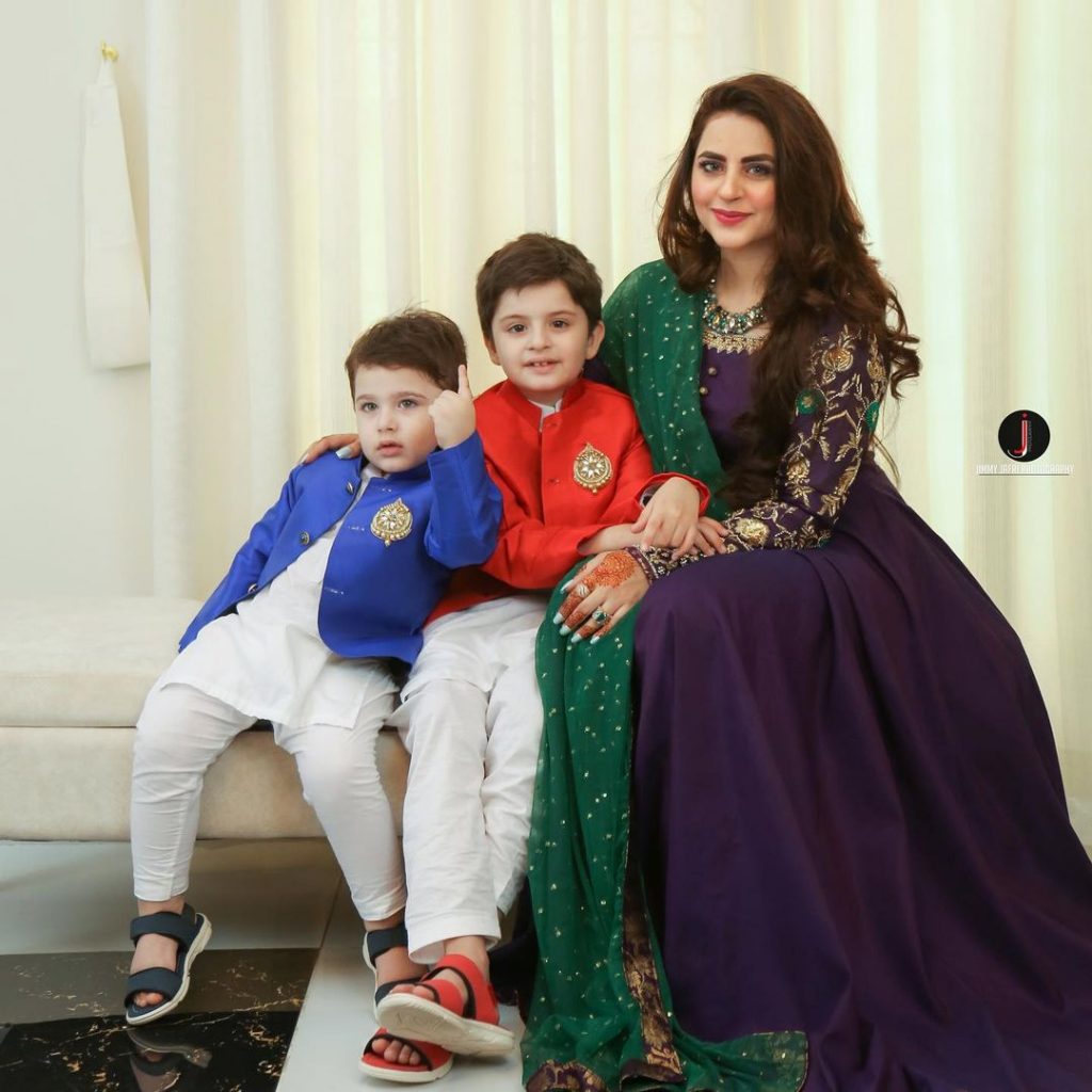 Kanwar Arsalan And Fatima Effendi Eid Pictures 2021