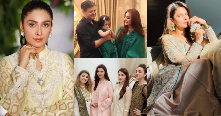 Beautiful Pictures Of Pakistani Celebrities Celebrating Eid-ul-Fitr 2021 – Day 3