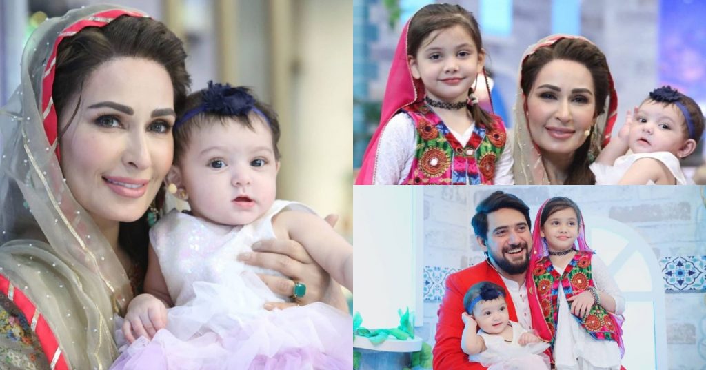 Beautiful Pictures Of Reema Khan With Farhan Ali Waris's Daughters