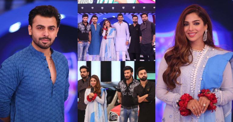 Amazing Shots Of Farhan Saeed And Sonya Hussyn From The Set Of JPL