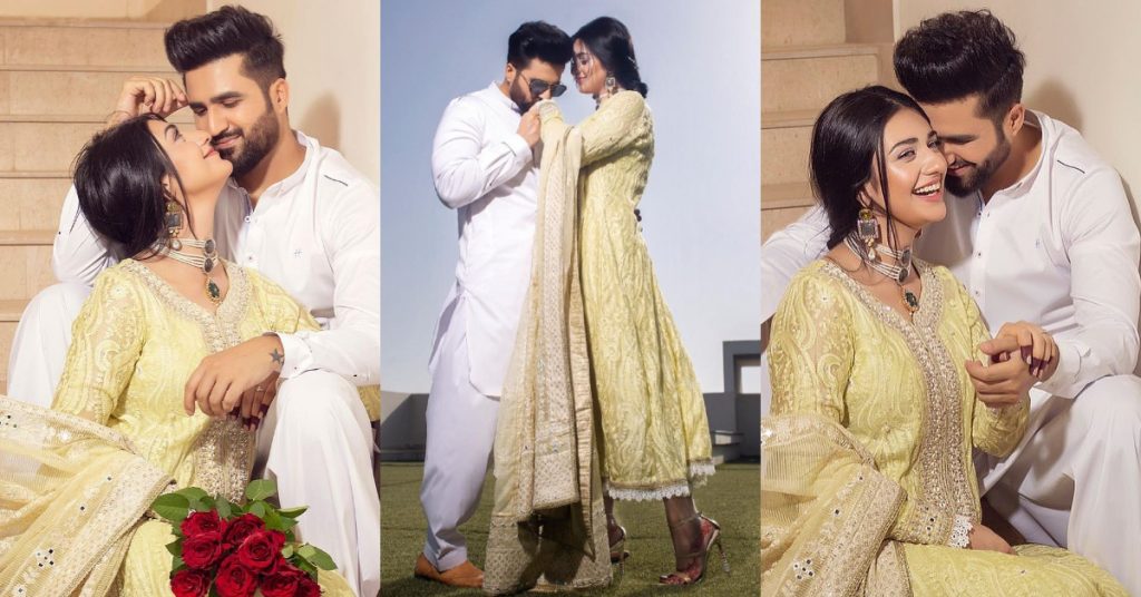 Sarah Khan And Falak Shabir Celebrates First Eid-ul-Fitr Together