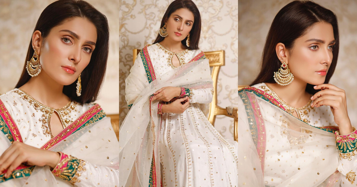 Stunning Pictures Of Ayeza Khan Celebrating Eid-ul-Fitr Day 2 | Reviewit.pk