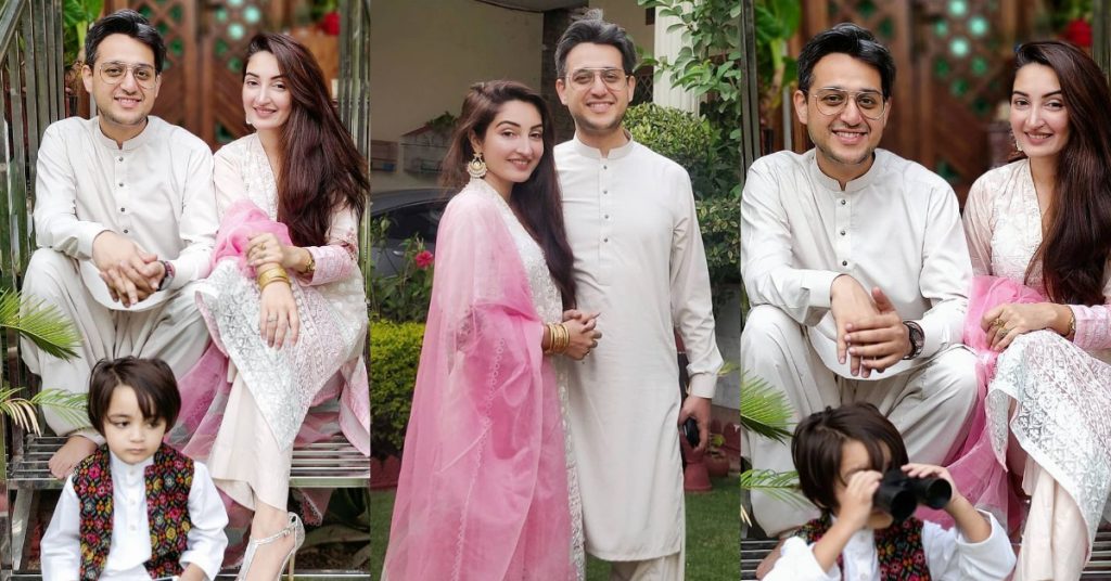 Beautiful Pictures Of Shafaat Ali With His Family Celebrating Eid-ul-Fitr