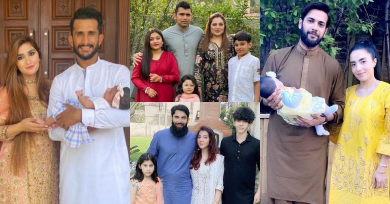 Beautiful Pictures Of Famous Cricketers Celebrating Eid With Their Families