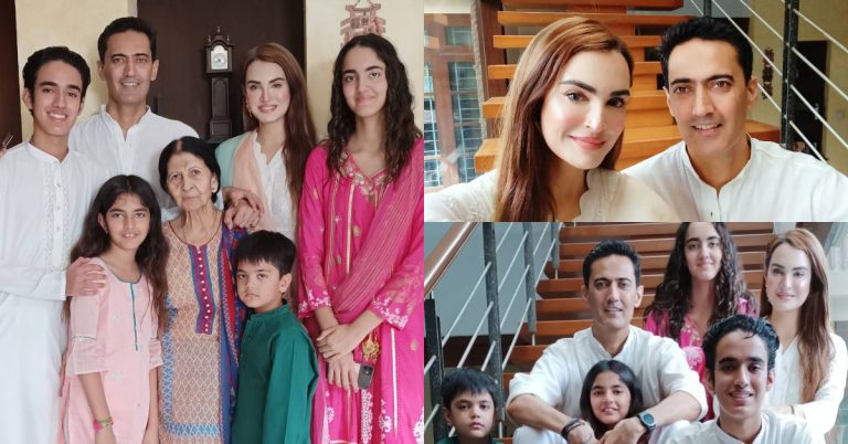 Eid Pictures Of Nadia Hussain And Her Family