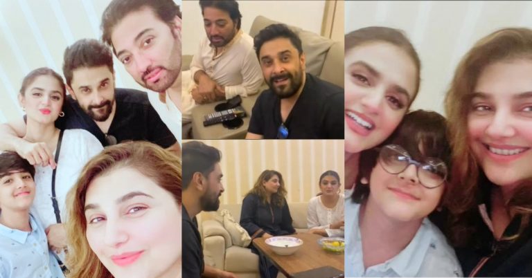 Javeria Saud Hosted A Sehri Night For Hira Mani
