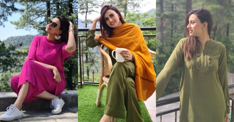 Madeha Naqvi Enjoying Summer Vacations In Northern Areas Of Pakistan