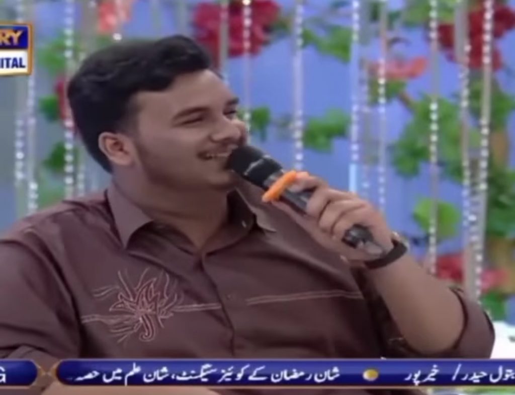 Public Lauds Amjad Sabri Son's Rendition of Bhar Do Jholi