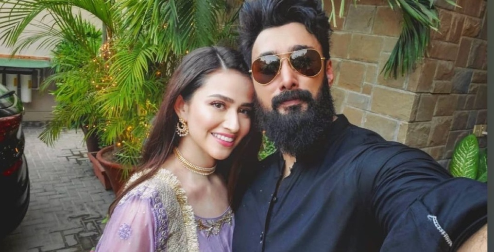 Sana Javed and Umair Jaswal Eid Day Pictures