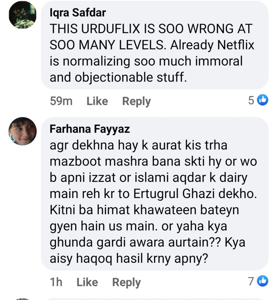Public Criticism On Urduflix Series Aurat Gardi