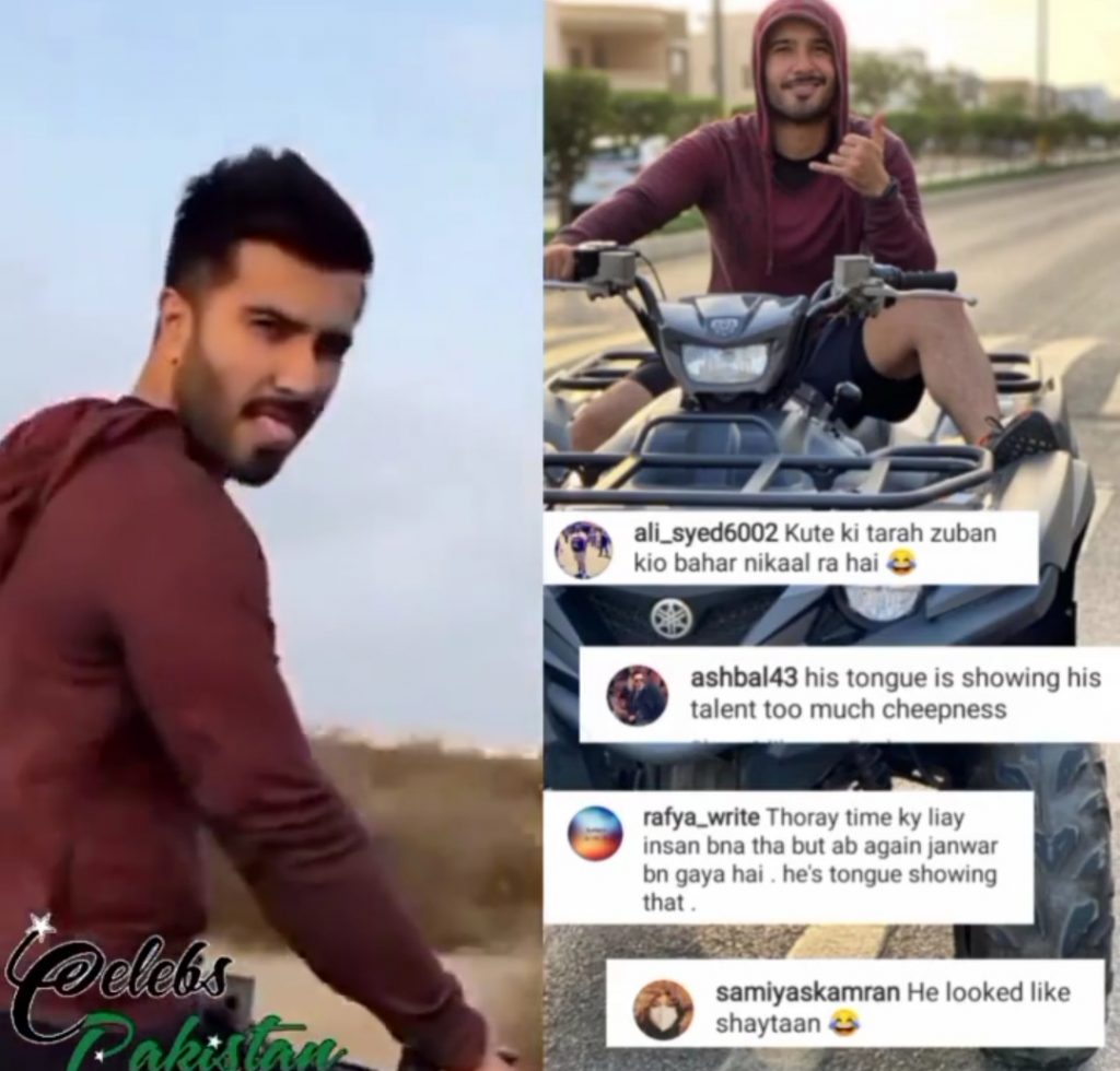 Feroze Khan's Recent Video Stirred Overdose Of Public Criticism