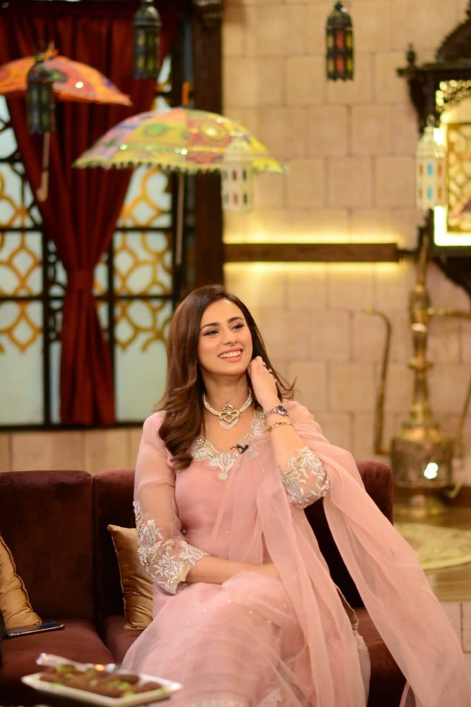 Sharmila Farooqi & Hasham Riaz , Madiha Naqvi & Faisal Sabzwari Pictures from GMP Shan-e-Suhoor