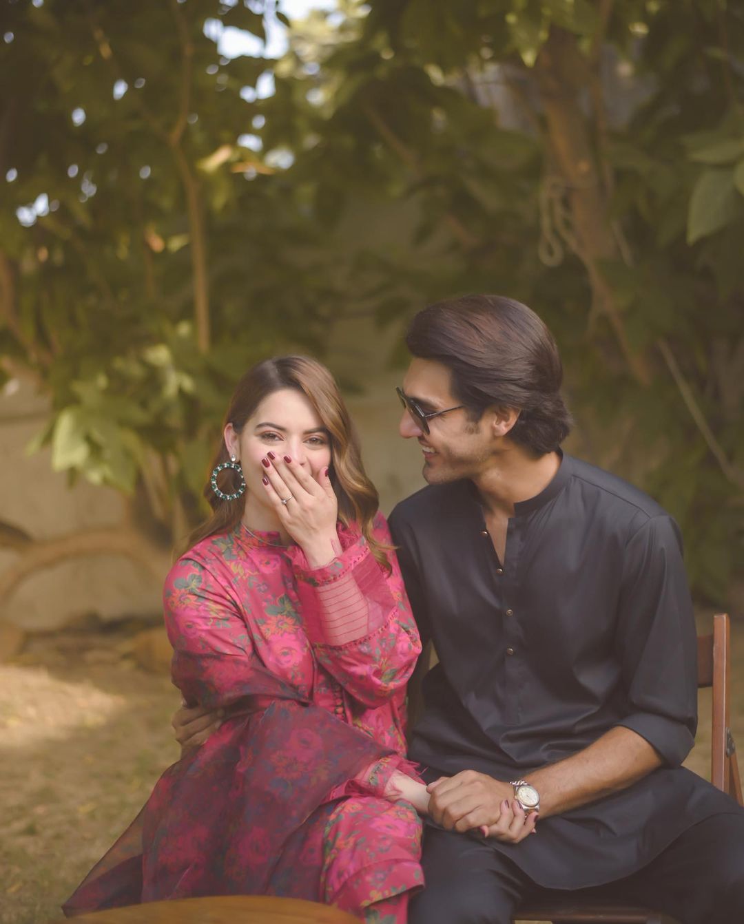 Minal Khan and Ahsan Mohsin are Engaged - Pictures