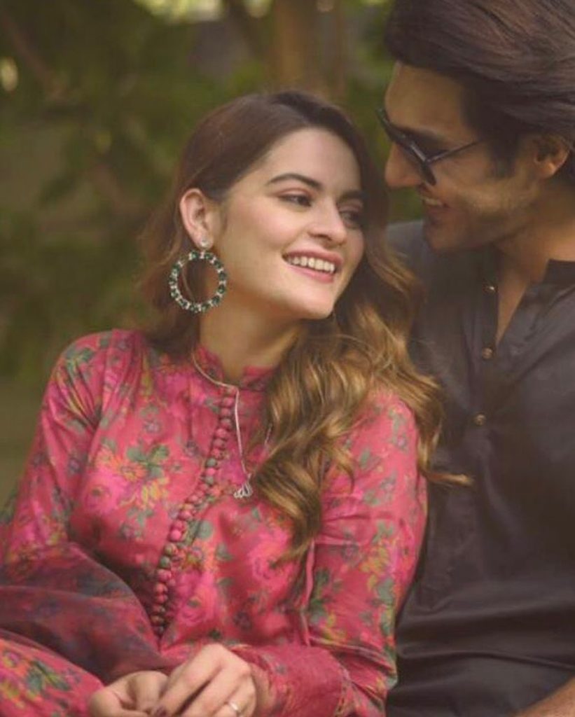 Minal Khan And Ahsan Mohsin Ikram Faces Criticism On Their Recent Pictures