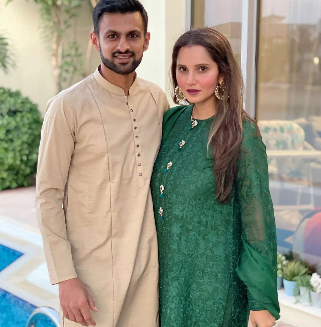 Shoaib Malik Celebrated Eid-ul-Fitar With Wife Sania Mirza In Dubai ...