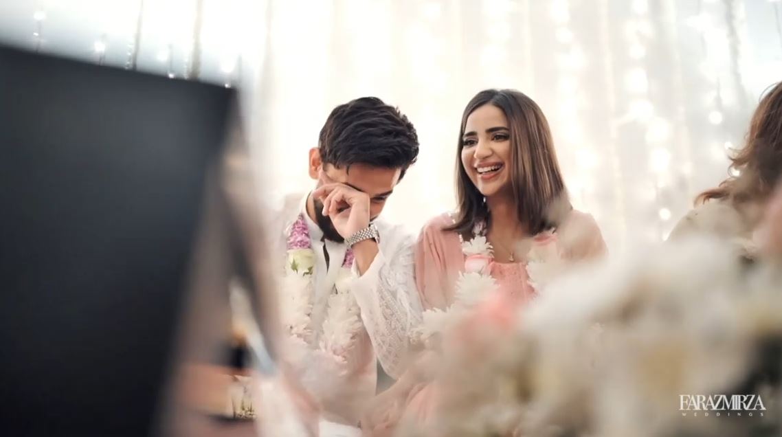 Saboor Aly and Ali Ansari Engagement Video