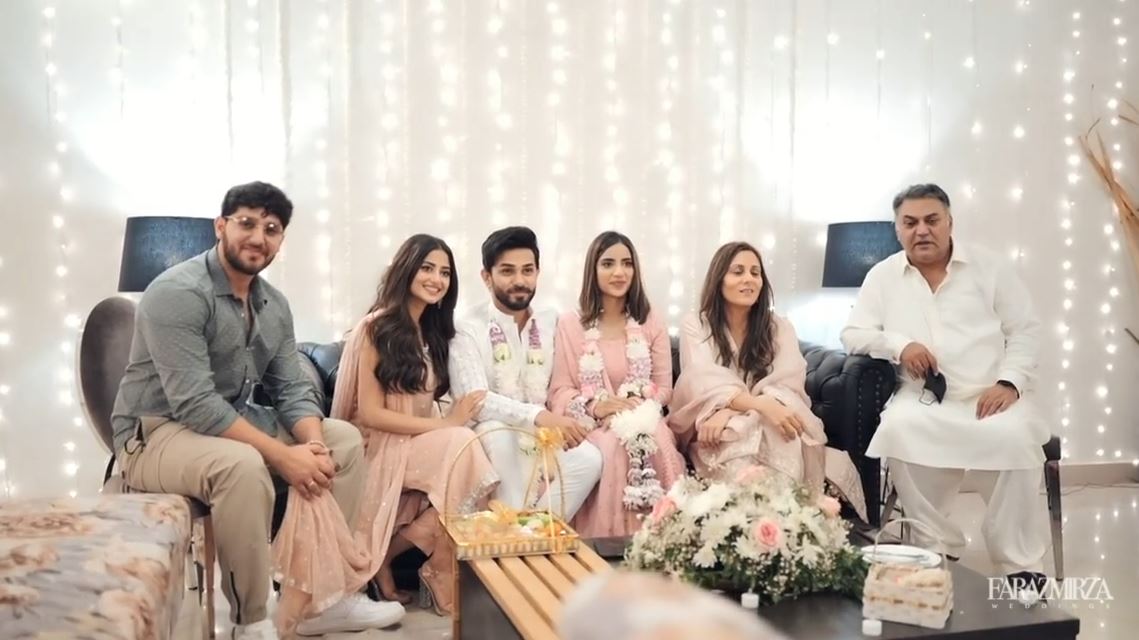 Saboor Aly and Ali Ansari Engagement Video