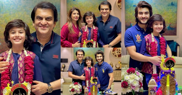 Abdullah Kadwani Shared Adorable Picture From His  Son’s First Roza