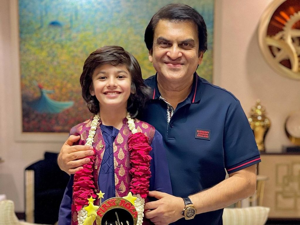 Abdullah Kadwani Shared Adorable Picture From His Son's First Roza