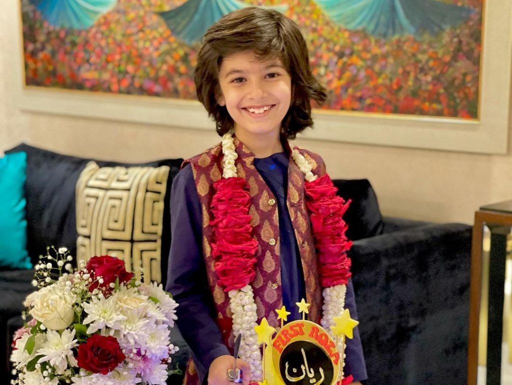 Abdullah Kadwani Shared Adorable Picture From His Son's First Roza