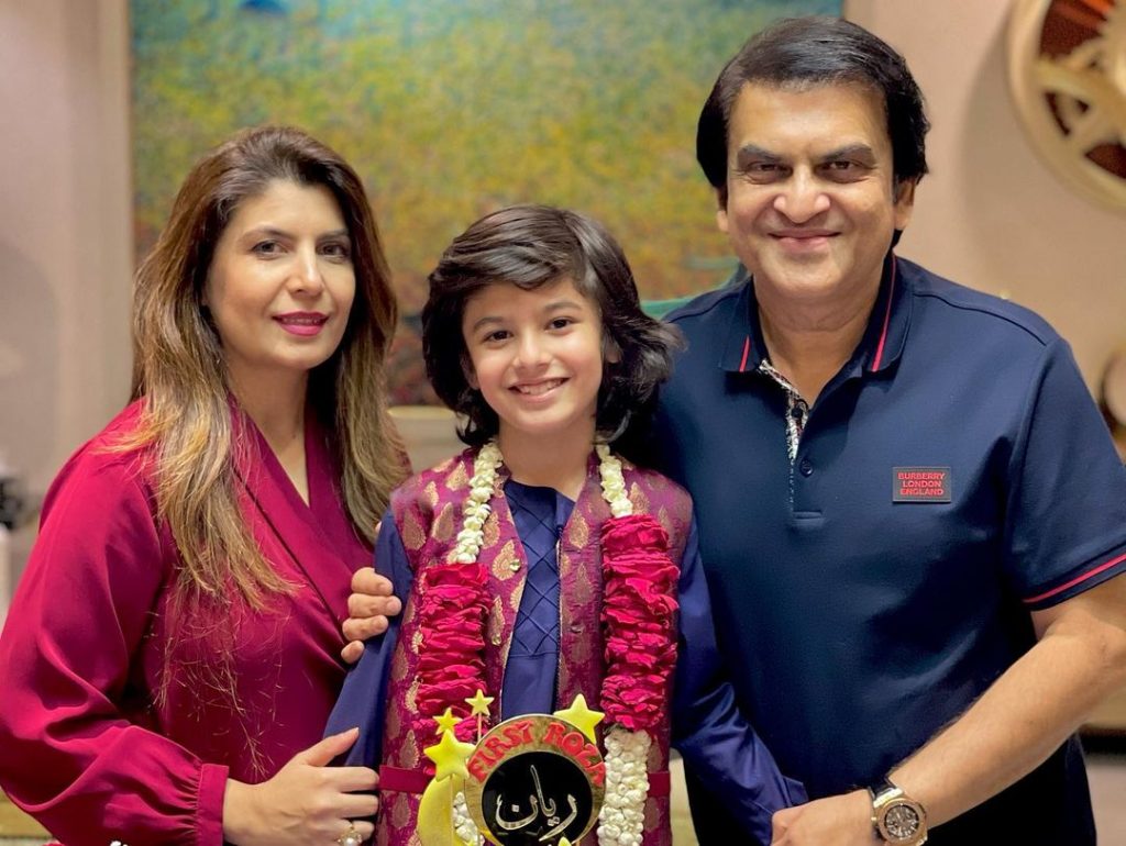 Abdullah Kadwani Shared Adorable Picture From His Son's First Roza