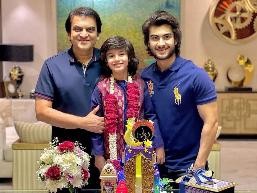 Abdullah Kadwani Shared Adorable Picture From His Son's First Roza