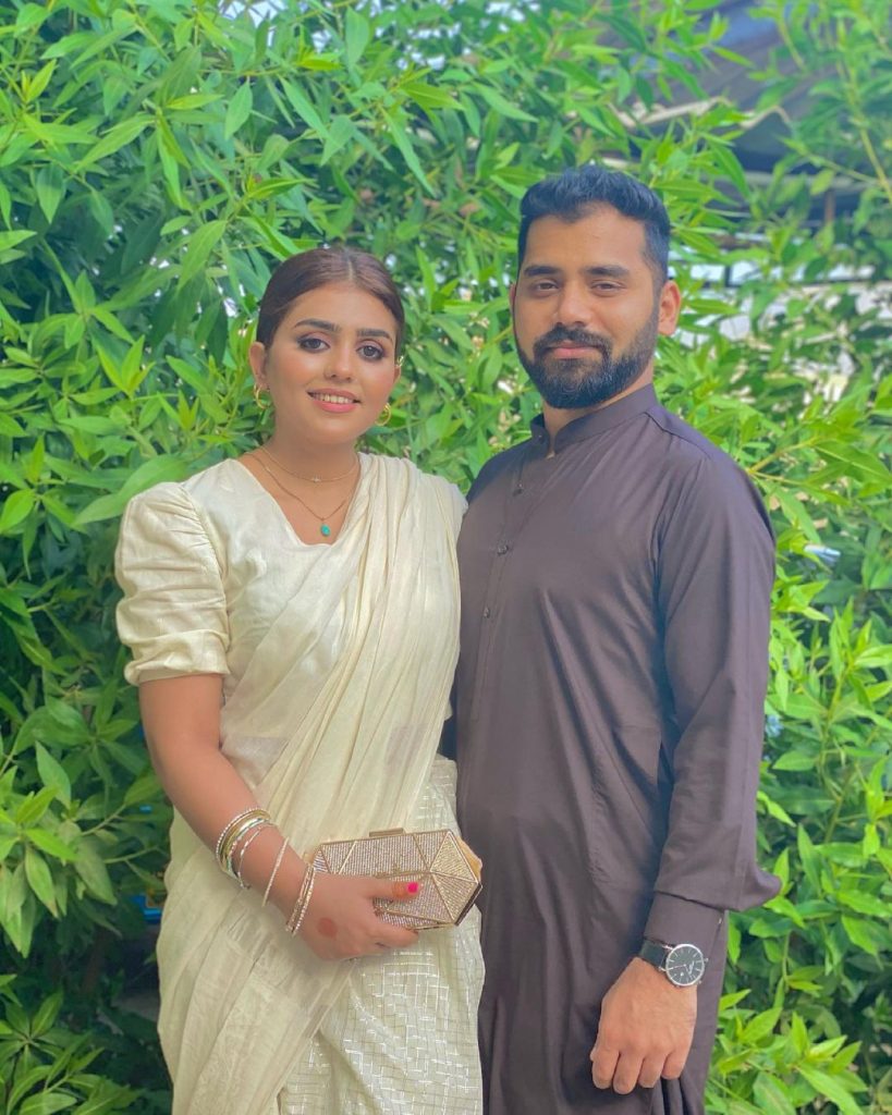 Anumta Qureshi Looks Adorable In Eid Pictures With Her Husband