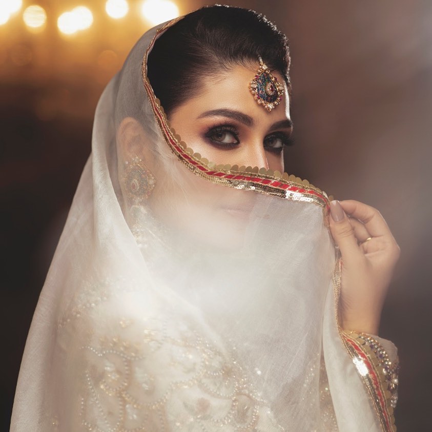 Ali Xeeshan Bridal Photoshoot Featuring Ayeza Khan