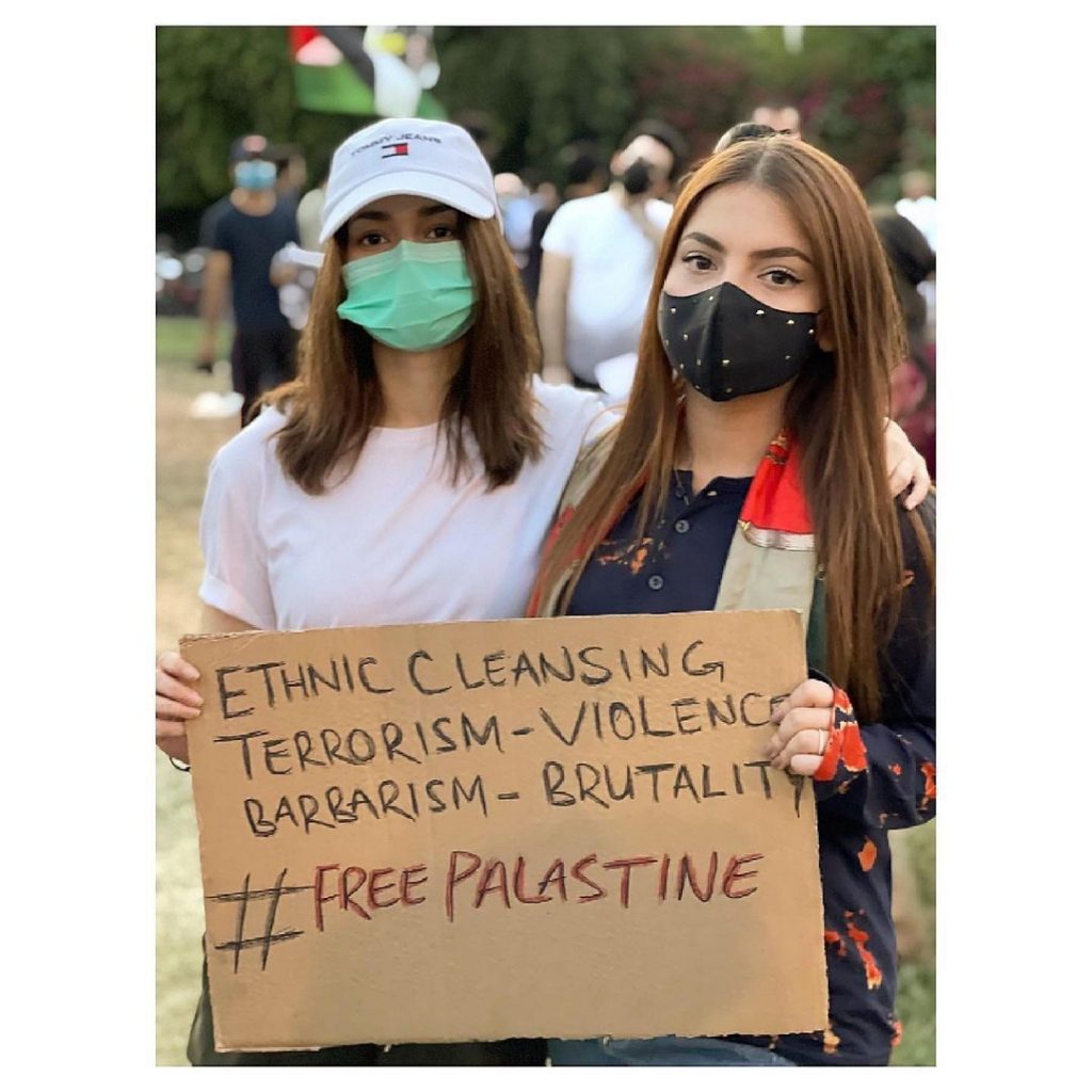 See Which Celebrities Took Their Time Out To Support Palestine