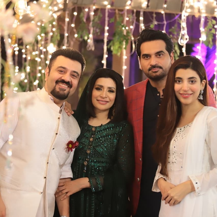 Celebrities Spotted On The Set Of Eid Show 2021