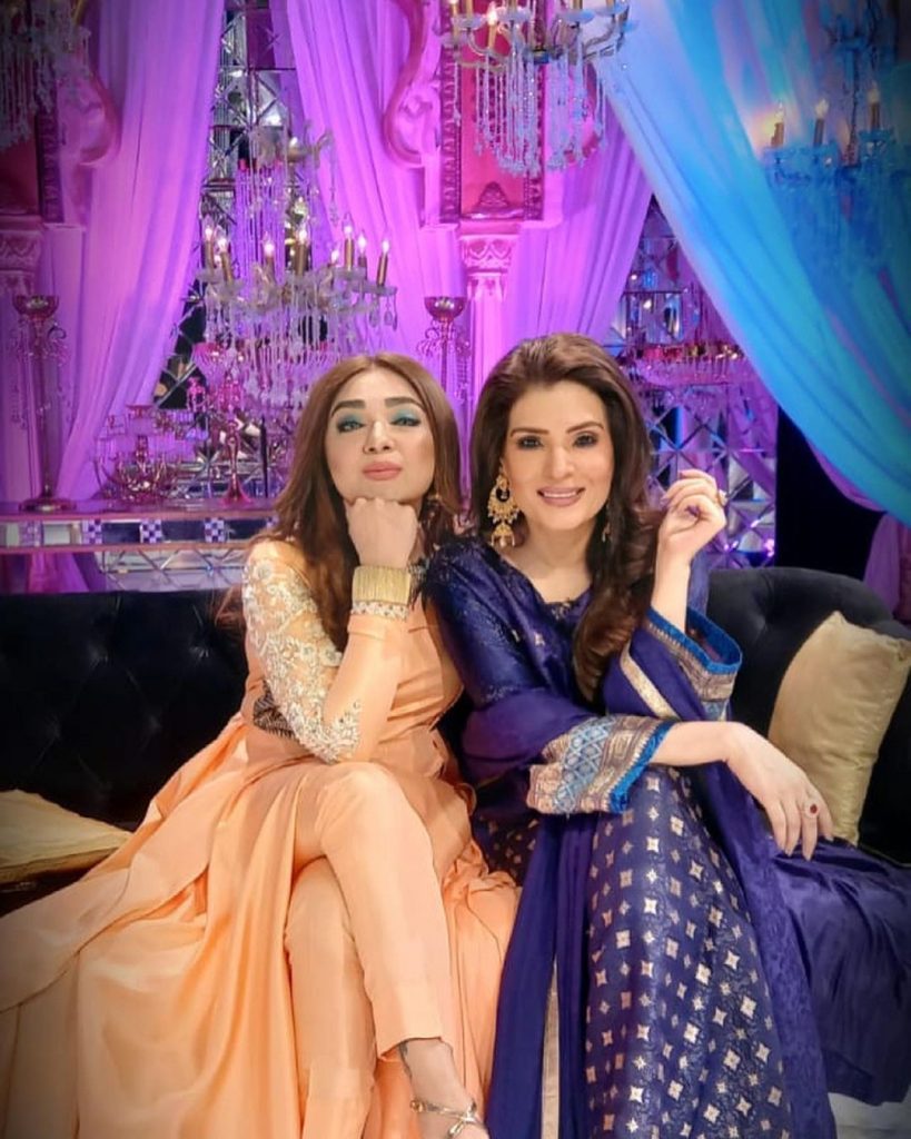 Beautiful Pictures Of Celebrities From The Set Of Eid Show 2021