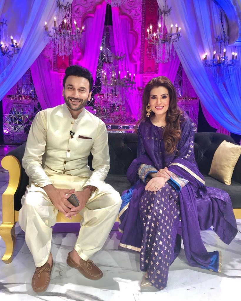 Beautiful Pictures Of Celebrities From The Set Of Eid Show 2021