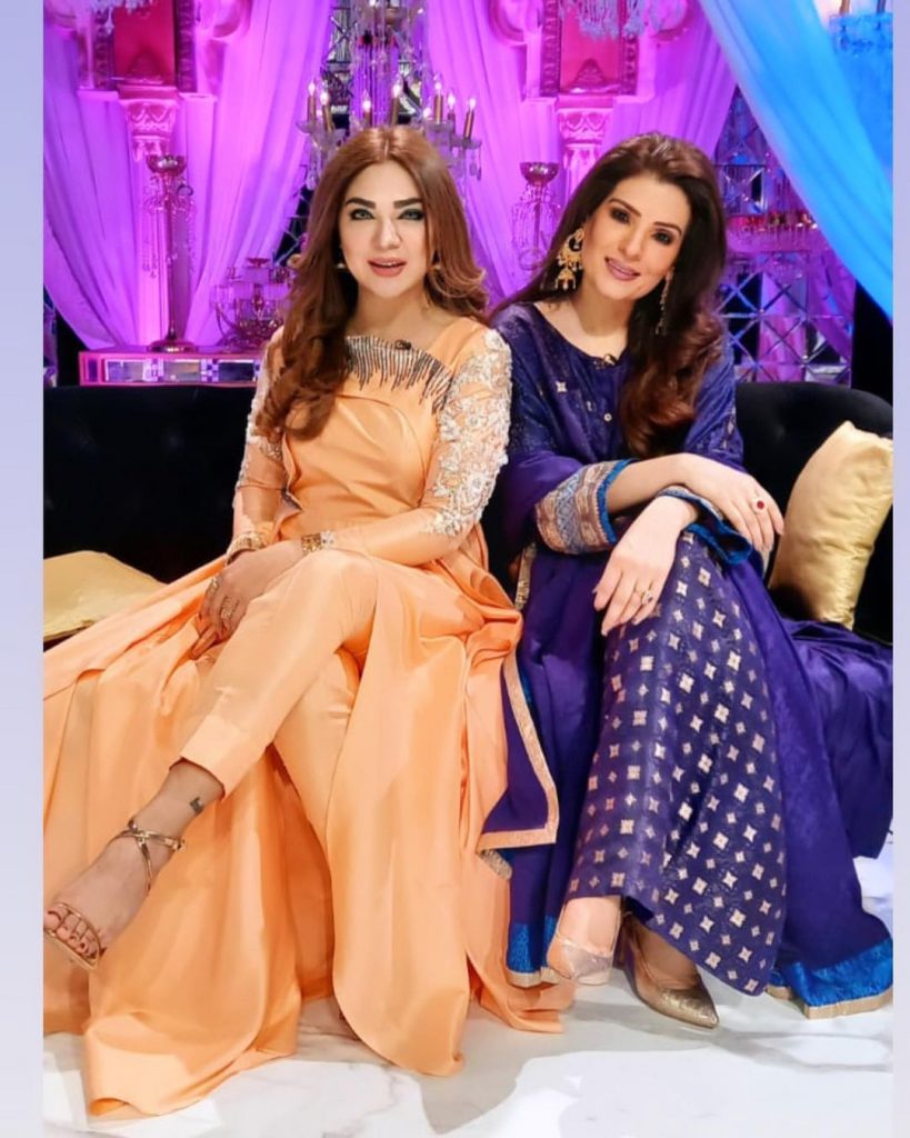 Beautiful Pictures Of Celebrities From The Set Of Eid Show 2021