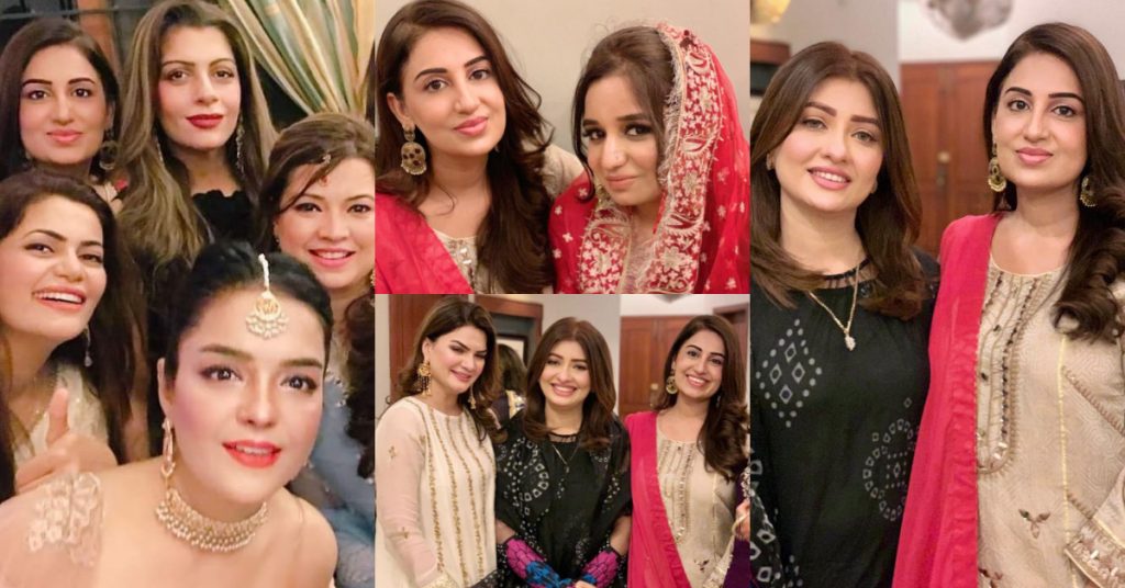 Farah Iqrar Beautiful Pictures From Her Friend's Dholak