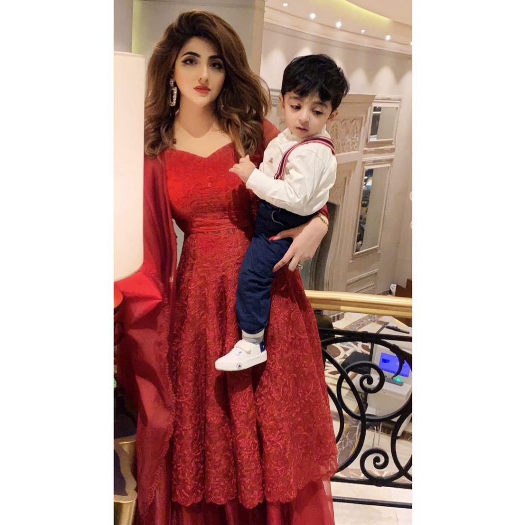 Fatima Sohail With Her Son Mehmat Haider - Latest Pictures