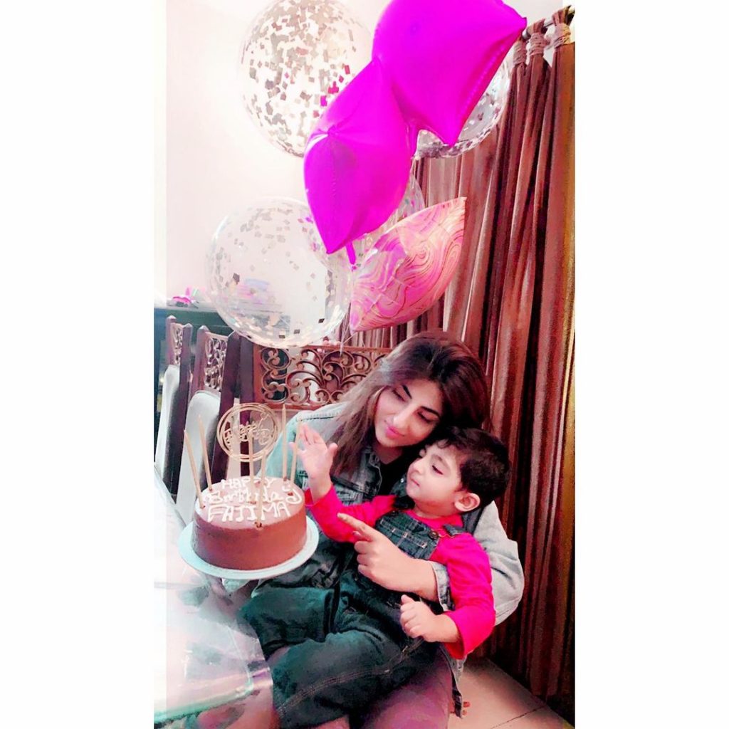 Fatima Sohail With Her Son Mehmat Haider - Latest Pictures