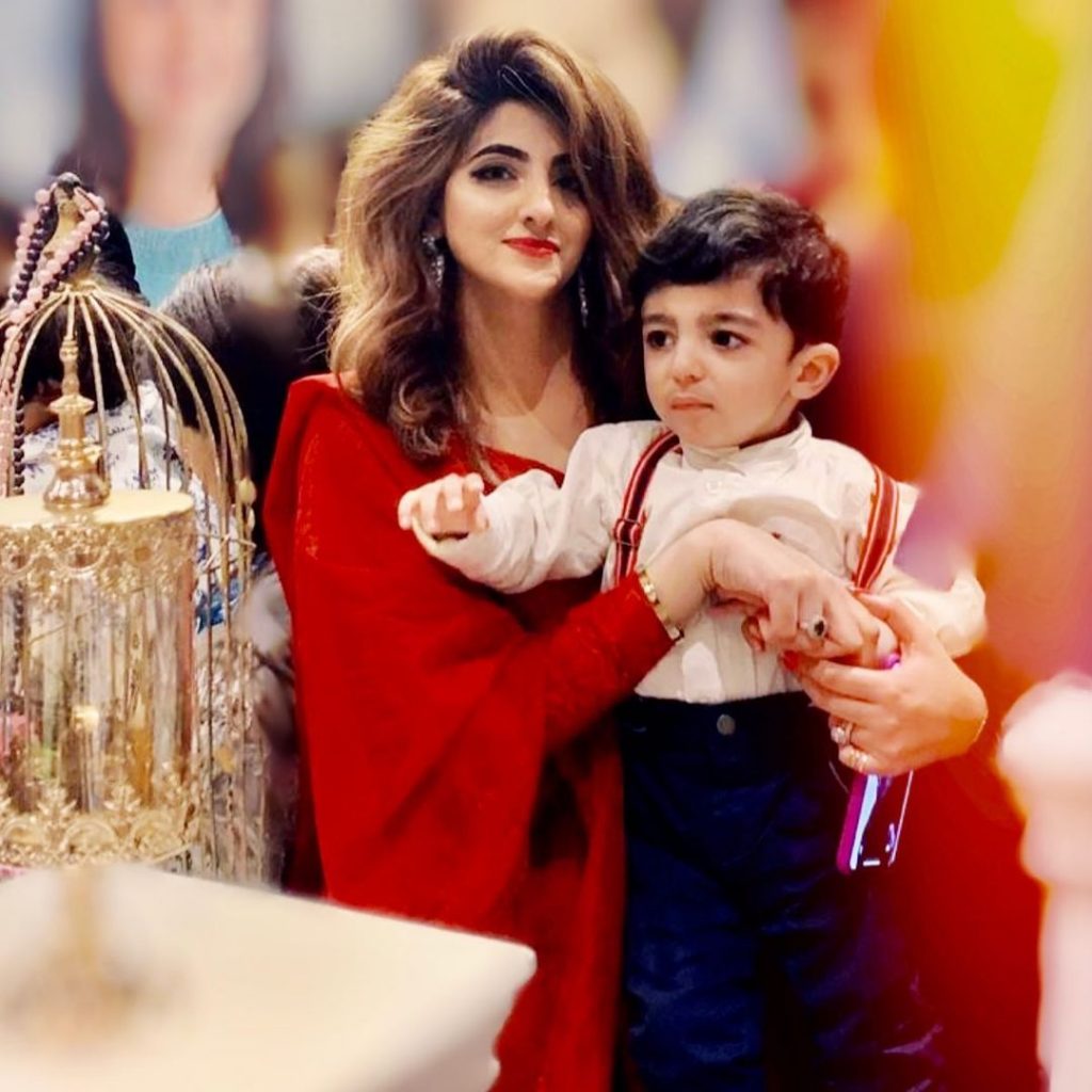 Fatima Sohail With Her Son Mehmat Haider - Latest Pictures