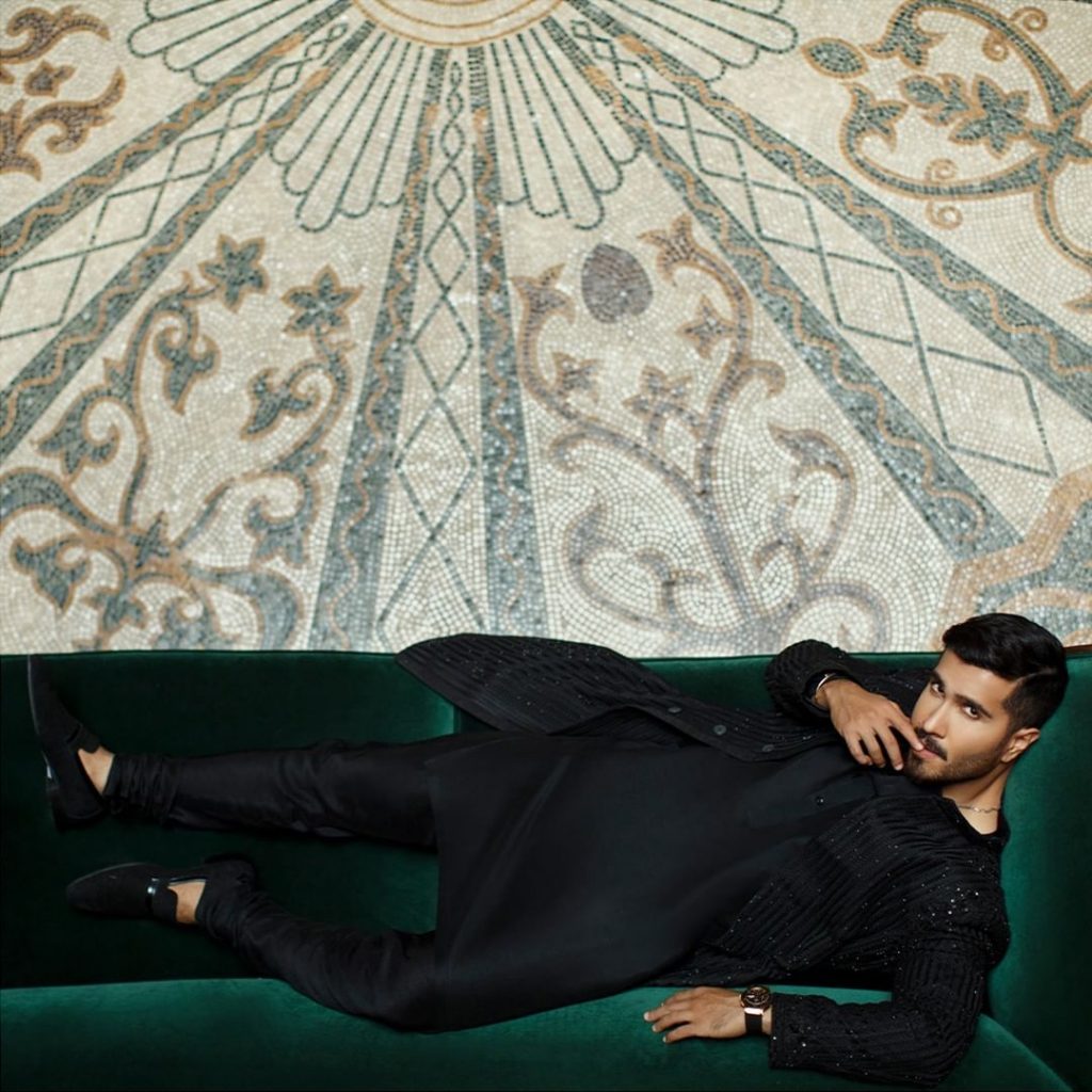 Faiza Saqlain's First Ever Men's Collection Featuring Feroze Khan