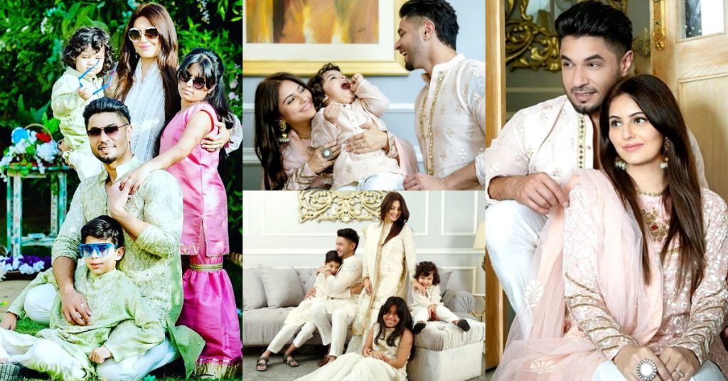 Hasan Rizvi With His Family- Adorable Eid Photoshoot