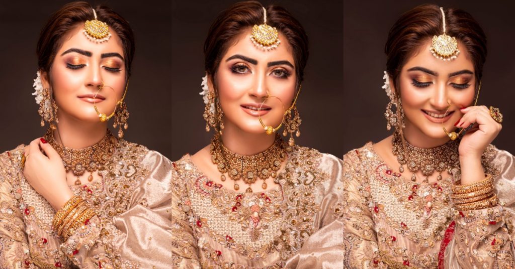 Hiba Bukhari Looks Radiant In A Traditional Bridal Attire