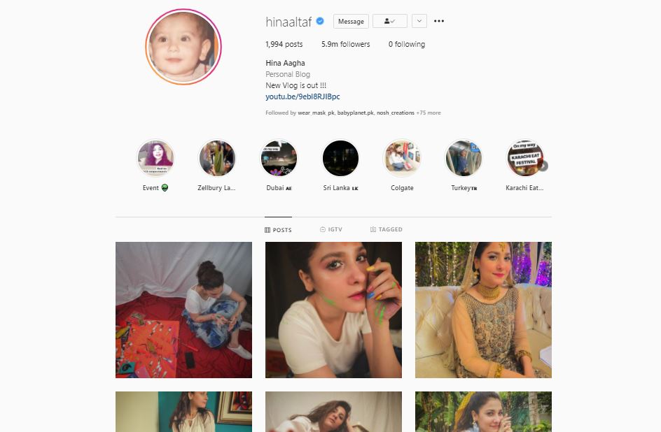 Hina Altaf And Agha Ali Unfollowed Each Other On Instagram