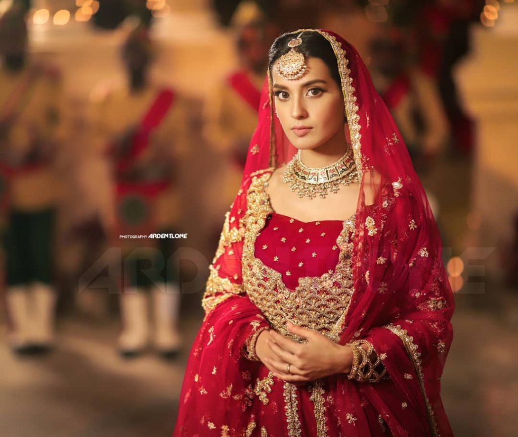 Iqra Aziz Bridal Look From Khuda Aur Mohabbat