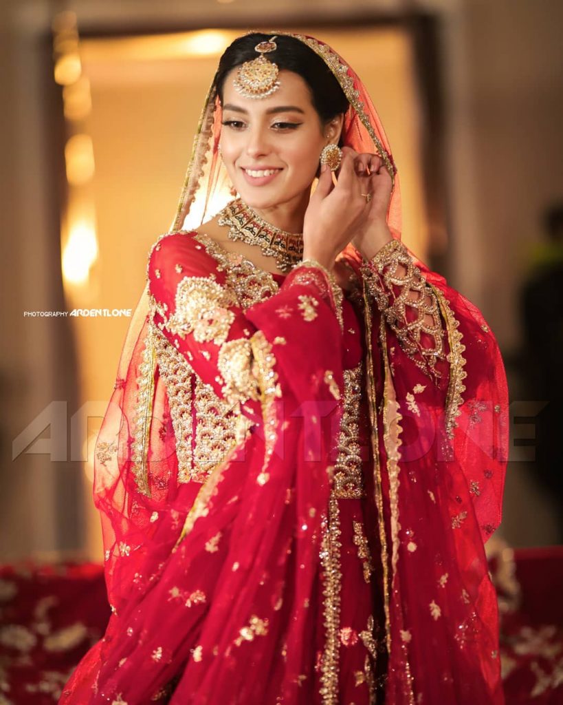 Iqra Aziz Bridal Look From Khuda Aur Mohabbat