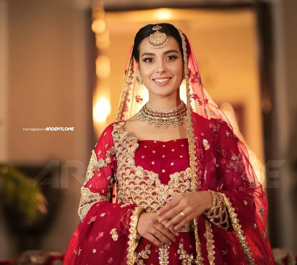 Iqra Aziz Bridal Look From Khuda Aur Mohabbat