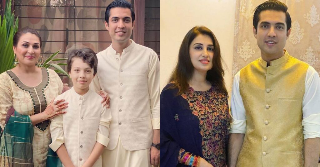 Iqrar-ul-Hassan Eid Pictures With His Wives