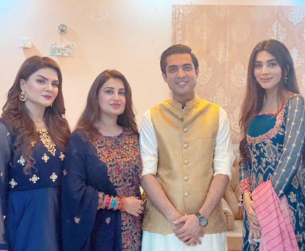 Iqrar-ul-Hassan Eid Pictures With His Wives