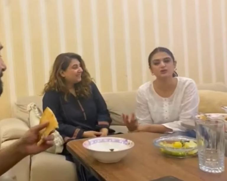 Javeria Saud Hosted A Sehri Night For Hira Mani